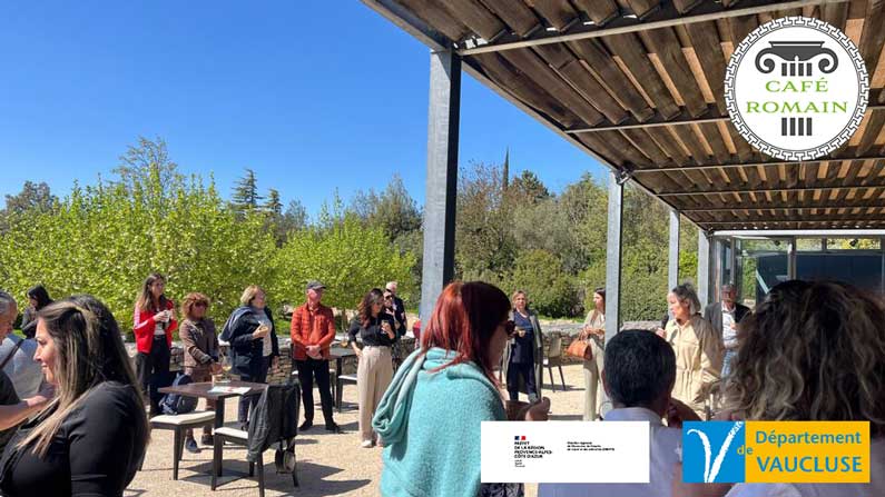 Inauguration de notre Café Romain à Caumont sur Durance